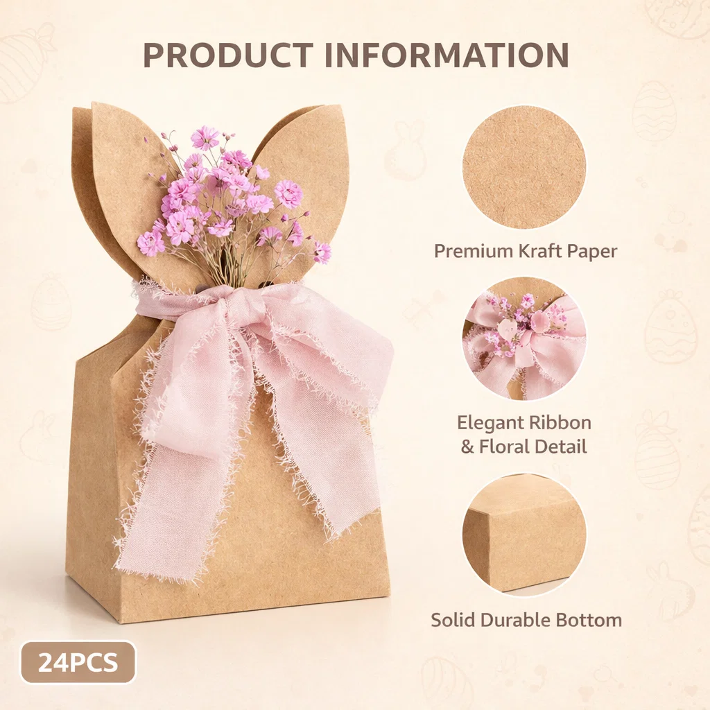 🐇Easter Day Flash Sale🐇 Boho Bunny Easter Goodie Bags Set