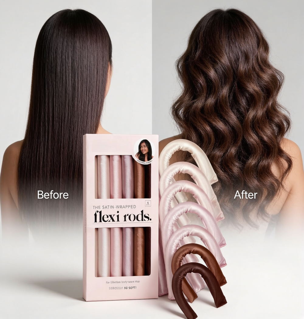 💗Valentine's Day Sale💗Satin Heatless Curling Set