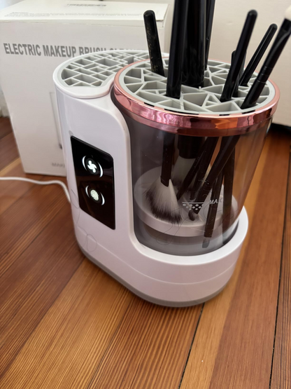 💗3-in-1 Electric Makeup Brush Cleaner 💗& Dryer – Automatic Deep Cleaning, USB Portable for All Makeup Brushes & Sponges