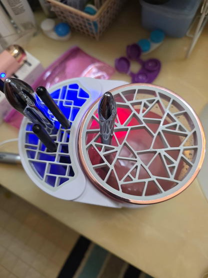 💗3-in-1 Electric Makeup Brush Cleaner 💗& Dryer – Automatic Deep Cleaning, USB Portable for All Makeup Brushes & Sponges