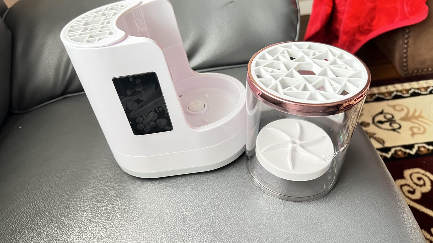 💗3-in-1 Electric Makeup Brush Cleaner 💗& Dryer – Automatic Deep Cleaning, USB Portable for All Makeup Brushes & Sponges