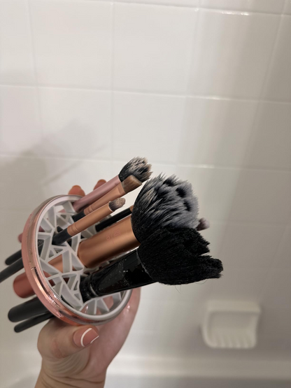 💗3-in-1 Electric Makeup Brush Cleaner 💗& Dryer – Automatic Deep Cleaning, USB Portable for All Makeup Brushes & Sponges