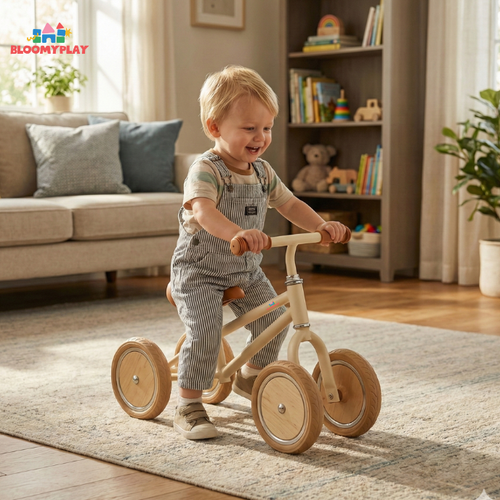 4-Wheel Baby Balance Bike