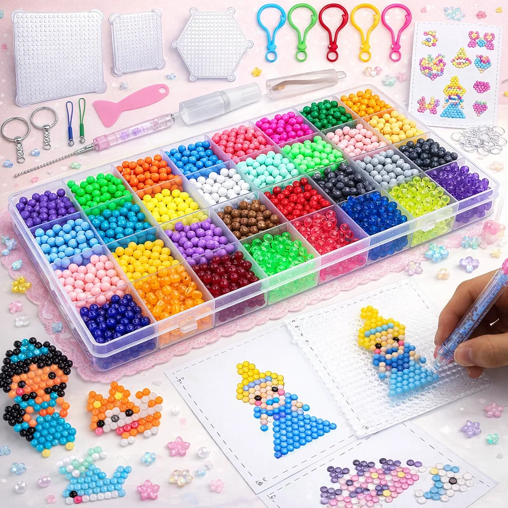 DIY Magic Beads Craft Set