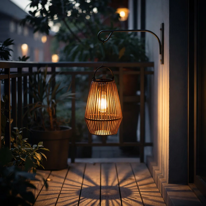 🎄 Christmas Sale 49% OFF 🎄 Kaliiqo™ Solar Radiant Rattan Glow Lantern
