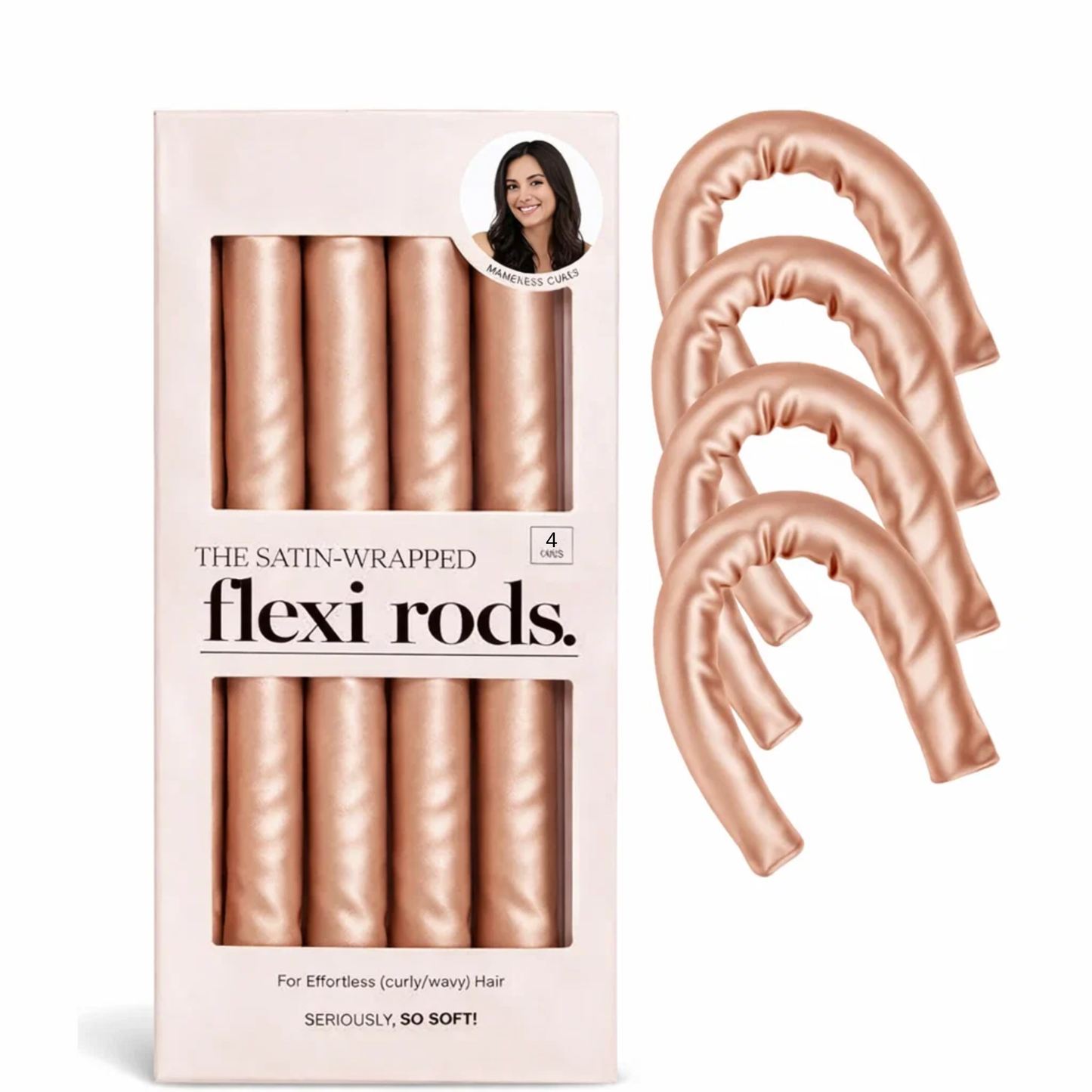 💗Valentine's Day Sale💗Satin Heatless Curling Set