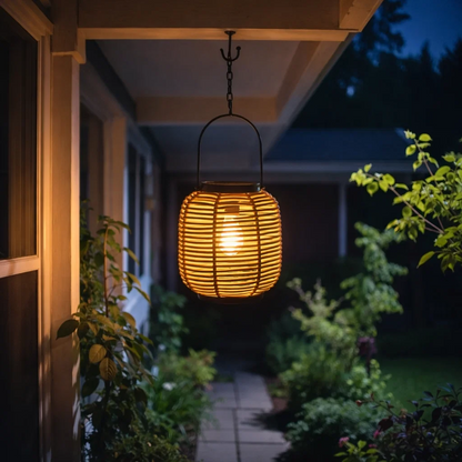 🎄 Christmas Sale 49% OFF 🎄 Kaliiqo™ Solar Radiant Rattan Glow Lantern