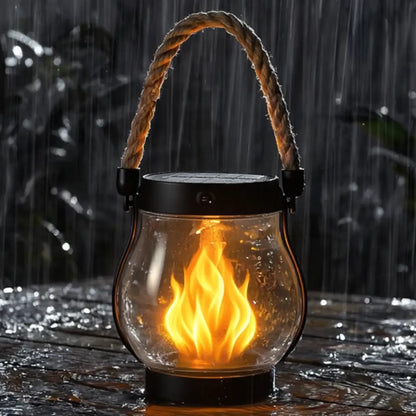 💗Valentine's Day Sale 49% OFF💗 Kaliiqo™ – Flickering Flame Solar Lantern Outdoor Lights