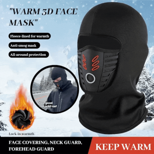 💗Valentine's Day Sales💗Balaclava Ski Face Mask Winter Windproof Warm Mask 3D Design Breathable Bandana