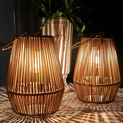 🎄 Christmas Sale 49% OFF 🎄 Kaliiqo™ Solar Radiant Rattan Glow Lantern