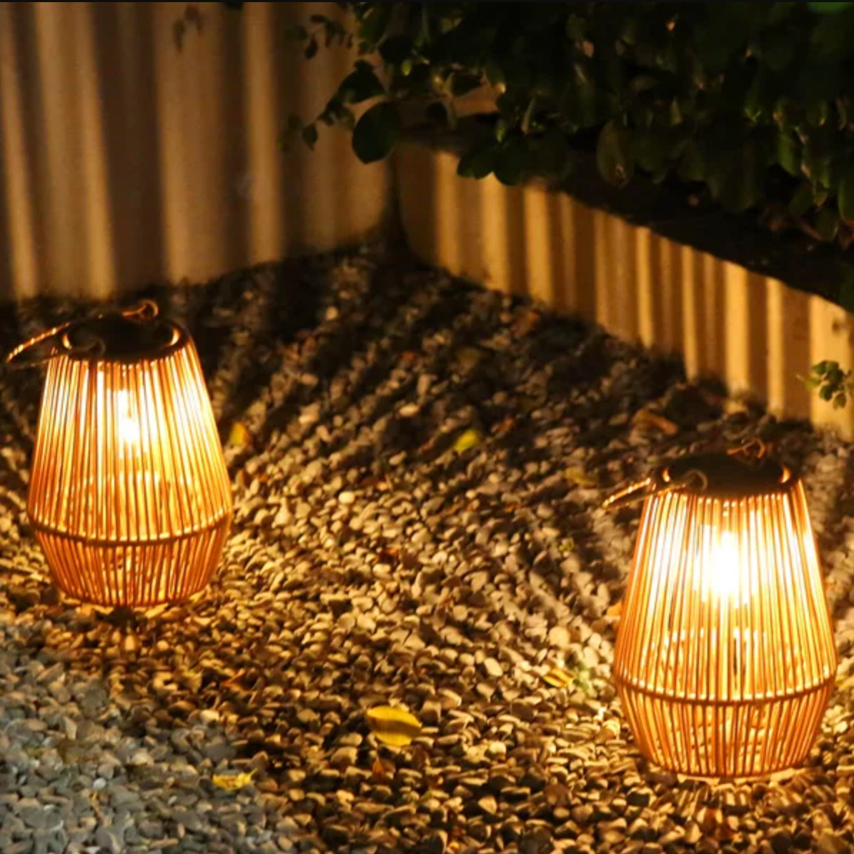 🎄 Christmas Sale 49% OFF 🎄 Kaliiqo™ Solar Radiant Rattan Glow Lantern