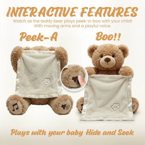 The Snuggle Teddy🧸Baby’s First Singing & Playing Friend 🎵