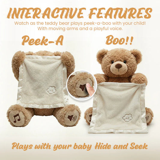 The Snuggle Teddy🧸Baby’s First Singing & Playing Friend 🎵