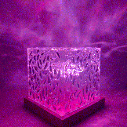 Ocean Aurora Lamp with Remote – 16 Ocean Wave Colors Lamp