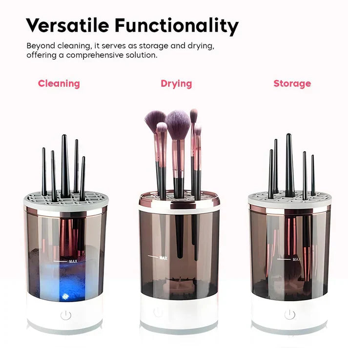 💗Valentine's Day Sale💗30-second Automatic Makeup Brush Cleaner for Ageless Skin & Pristine Makeup