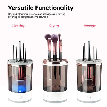 💗Valentine's Day Sale💗30-second Automatic Makeup Brush Cleaner for Ageless Skin & Pristine Makeup
