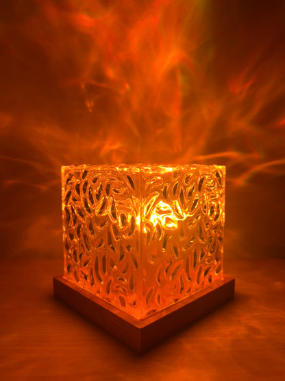 Ocean Aurora Lamp with Remote – 16 Ocean Wave Colors Lamp