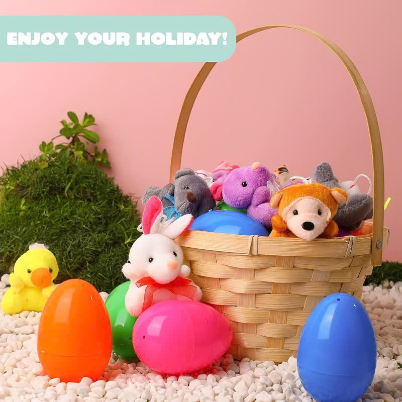 🐇Easter Eggs Filled with Plush Friends - 12/24/36 Pcs