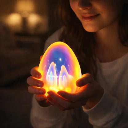 🐣 Easter Glowing Pearlescent Egg – Elegant 3-Piece Set